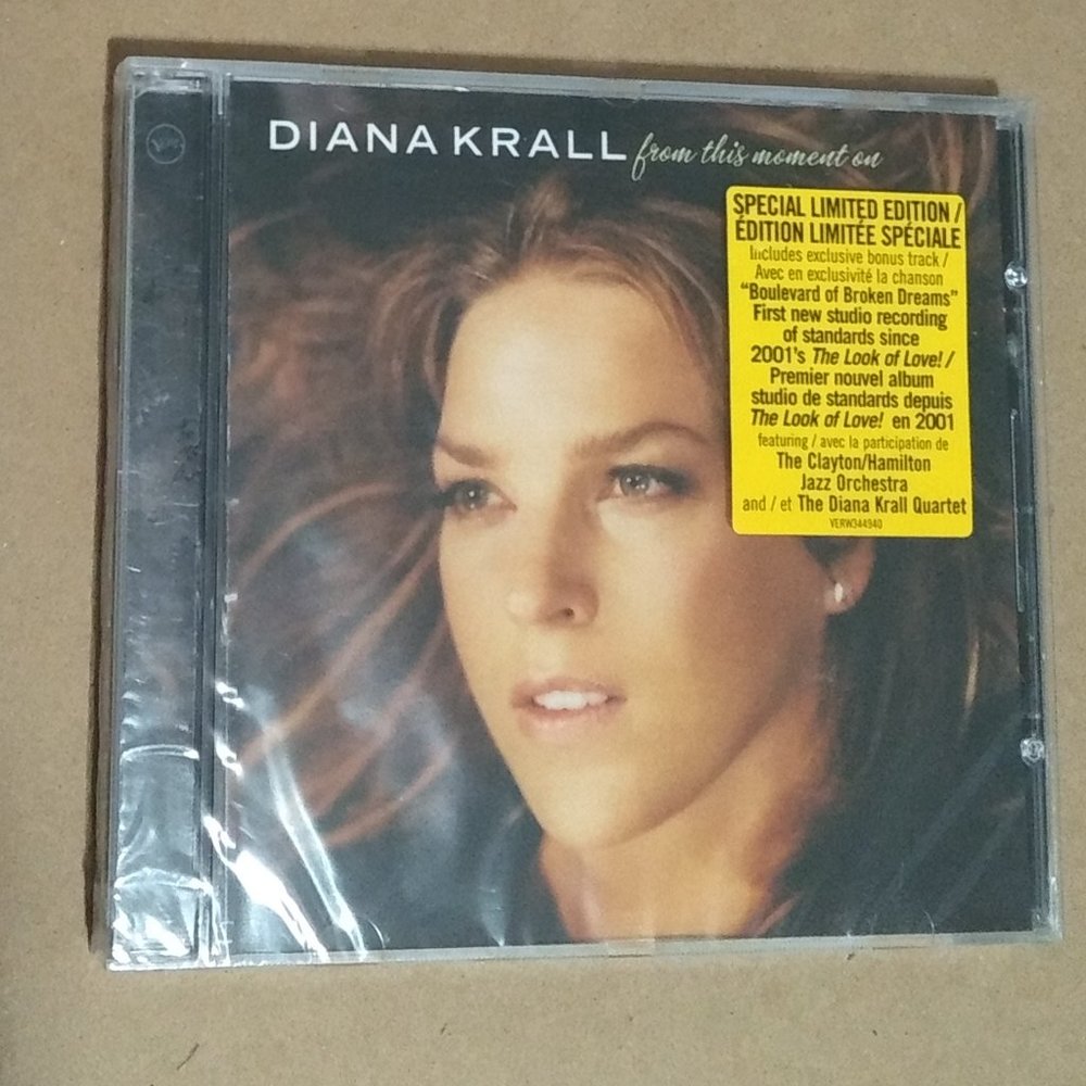 NEW SEALED Diana Krall From This Moment On CD